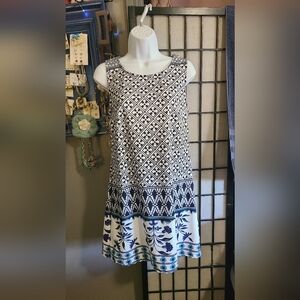 Papillion Printed Sheath Dress sz S